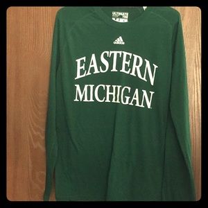 Adidas Eastern Michigan University Ultimate Tee LS